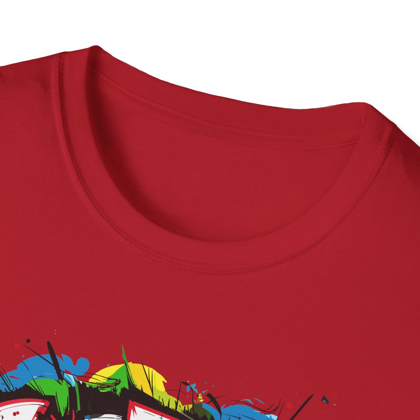 Vibrant Graphic T-Shirt for Creative Souls | Perfect for Art Lovers, Graphic Tee, Gift for Artists, Casual Style, Streetwear