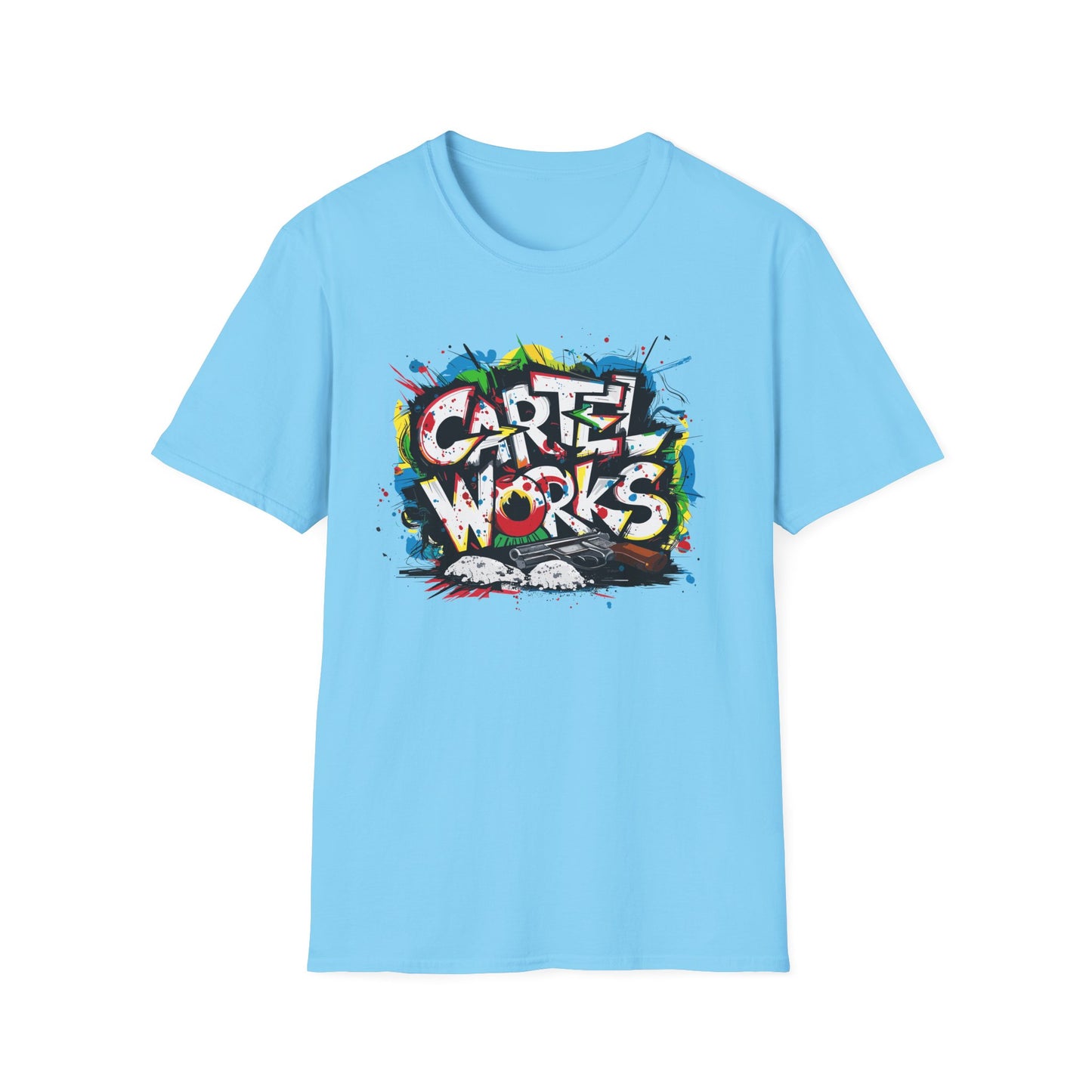 Vibrant Graphic T-Shirt for Creative Souls | Perfect for Art Lovers, Graphic Tee, Gift for Artists, Casual Style, Streetwear