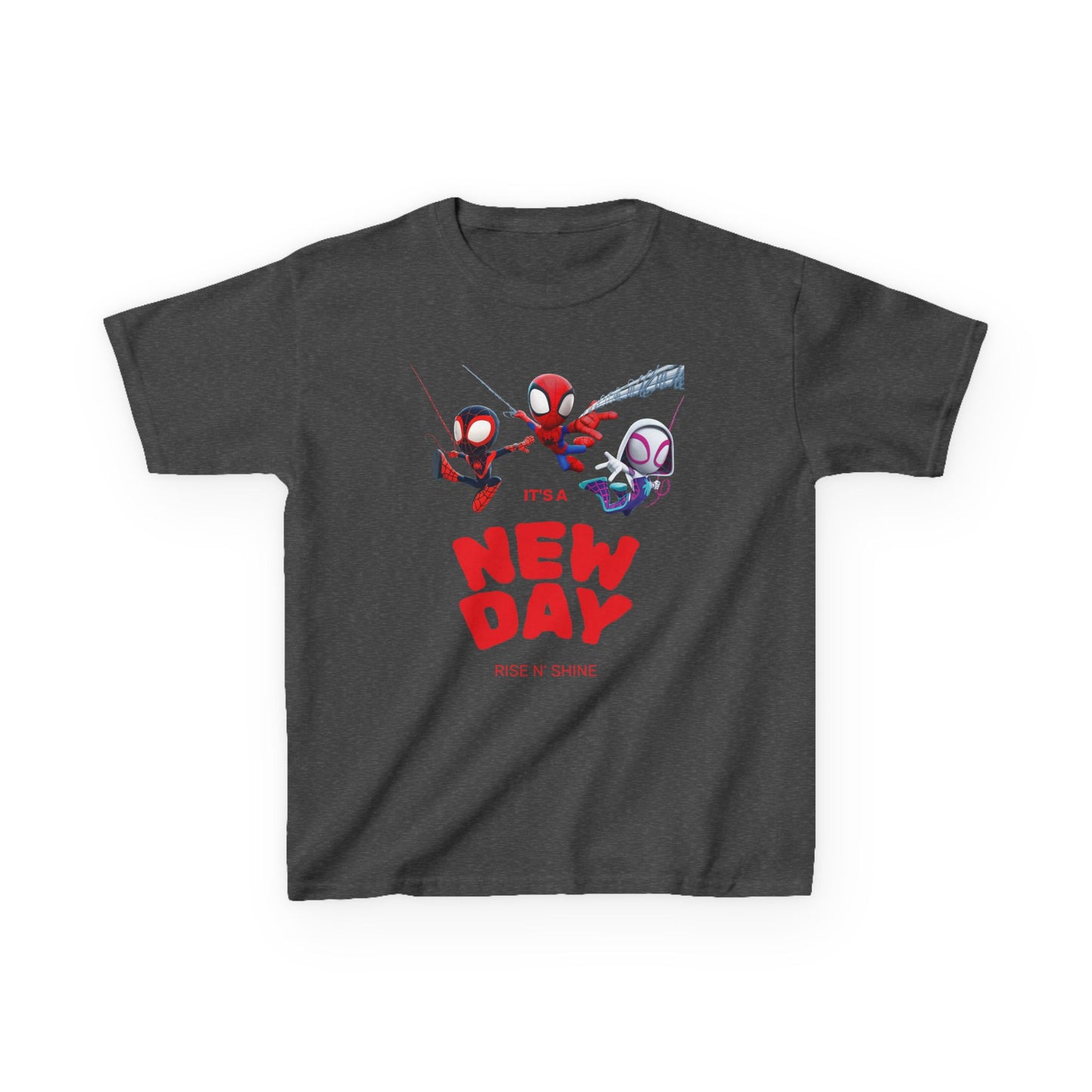 Superhero Kids T-Shirt, Fun Cotton Tee for Boys and Girls, Birthday Gift, Casual Wear, Everyday Style, Spider-Man Inspired Tee