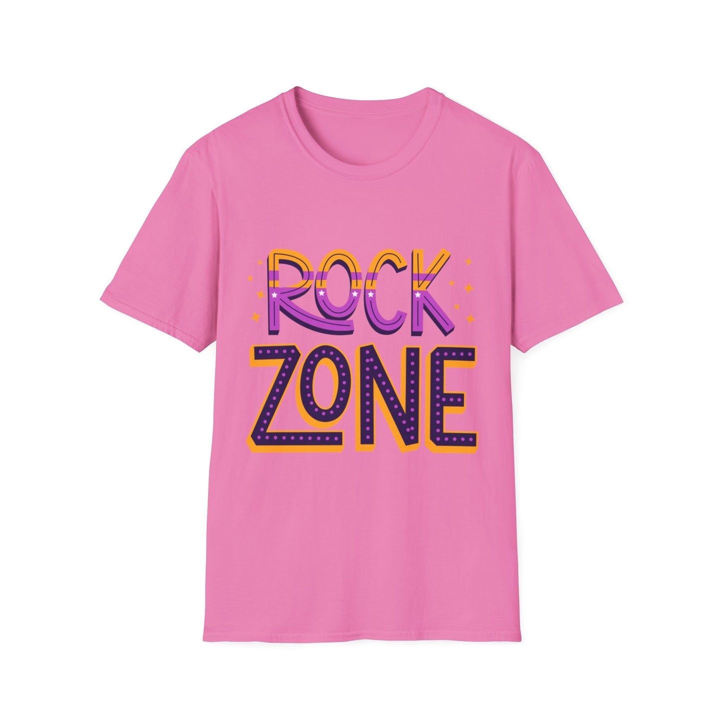 Rock Zone Unisex Softstyle T-Shirt, Music Lover Tee, Concert Outfit, Festival Wear, Birthday Gift, Casual Style