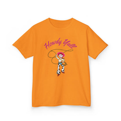 Howdy Y'all Kids Tee - Fun Western Style Cotton T-Shirt for Kids