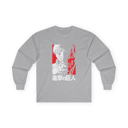 Attack on Titan Anime Long Sleeve Tee — Shingeki no Kyojin Graphic Shirt