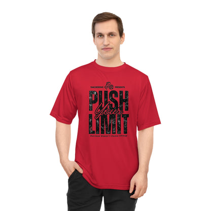 Performance Activewear T-shirt with Motivational Design, Ideal for Fitness Enthusiasts, Great for Gym, Workout, Running, Gift