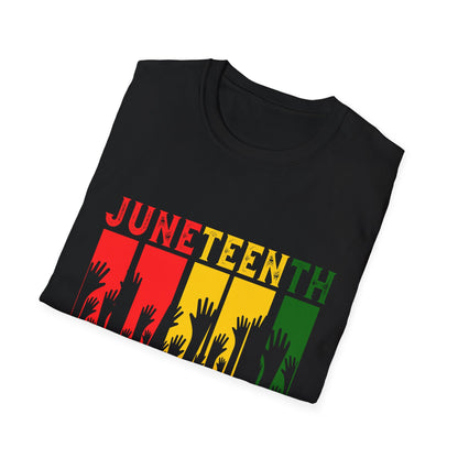 Juneteenth Celebration T-Shirt | Soft, Unisex, Freedom, Heritage, Cultural Pride, Gift, Commemorative Wear