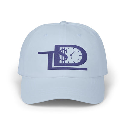 Classic Dad Cap with Dollar Clock Design | Casual Hat for Dads, Gift for Father's Day, Trendy Father’s Day Cap, Relaxed Style Dad Hat