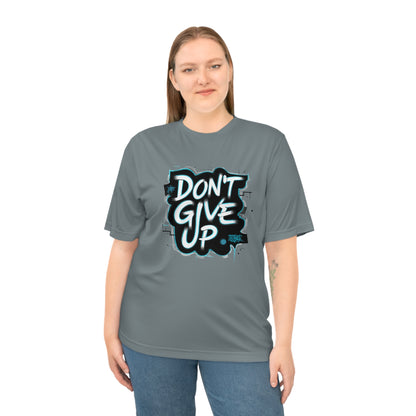 Motivational Graphic T-shirt - Unisex Sport Tee with 'Don't Give Up' Design, Fitness Wear, Gym Shirt, Inspirational Clothing, Workout [...]