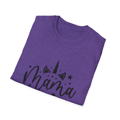 Mama Unicorn Unisex Softstyle T-Shirt - Fun & Stylish Gift for Moms