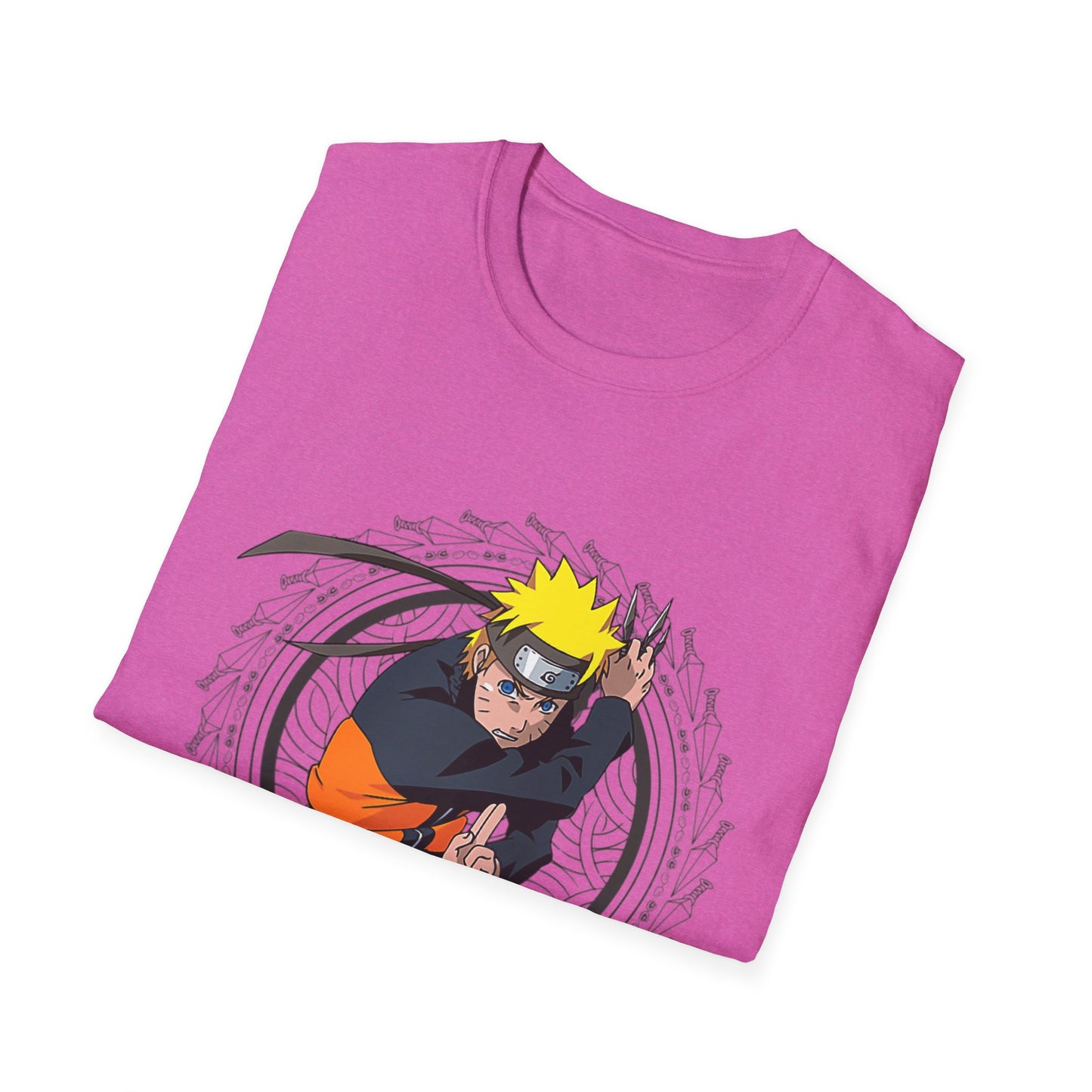 Naruto Unisex Softstyle T-Shirt - Graphic Tee for Anime Lovers