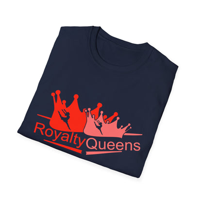 Royalty Queens Unisex Softstyle T-Shirt - Fun, Empowering, Comfortable Gift for Friends, Birthday, Celebration, Casual Wear