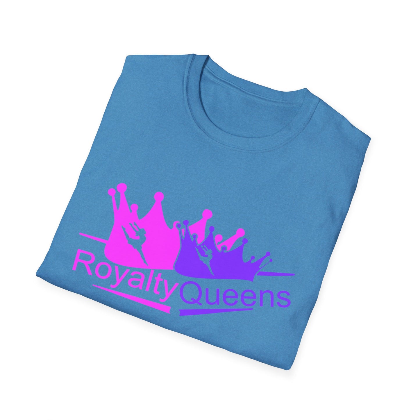 Royalty Queens Unisex Softstyle T-Shirt, Feminist Apparel, Birthday Gift, Casual Wear, Empowerment Tee, Queen Vibes