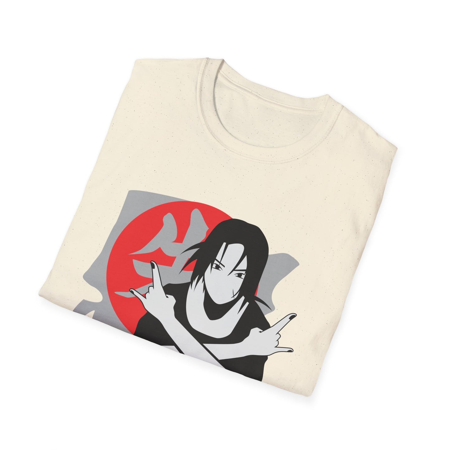 Unisex Softstyle Anime T-Shirt - Iconic Itachi Design