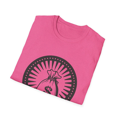Money Bag Graphic Unisex T-Shirt - Perfect for Hustlers and Entrepreneurs