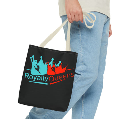 Royalty Queens Tote Bag - Stylish Dance Bag, Gift for Dancers, Reusable Grocery Tote, Unique Dance Accessories, Fashionable Beach Bag