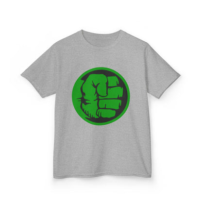 Kids Heavy Cotton™ Tee Featuring Bold Fist Graphic, Fun for Kids, Stylish T-Shirt, Unique Gift for Boys, Playwear, Birthday Gift, [...]