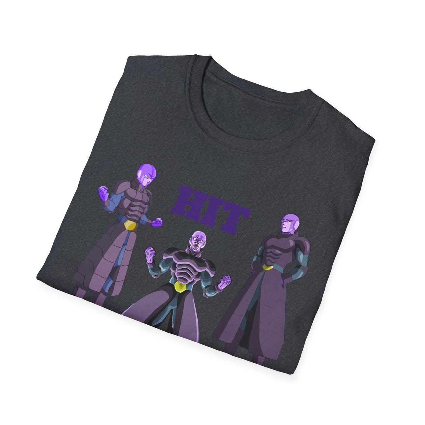 Unisex Softstyle T-Shirt - HIT Character Design for Anime Lovers