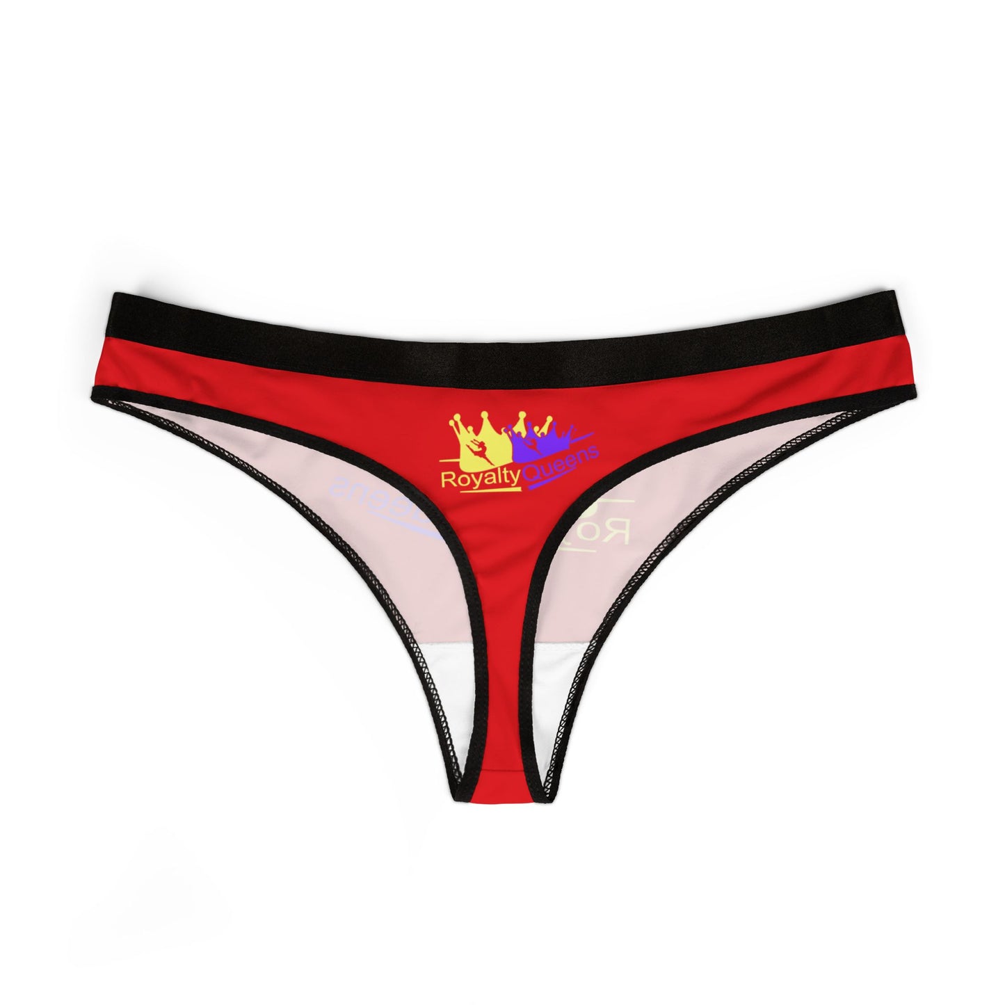 Stylish Women's Thongs with Royalty Design, Comfortable Underwear, Trendy Lingerie, Gifts for Her, Everyday Essentials