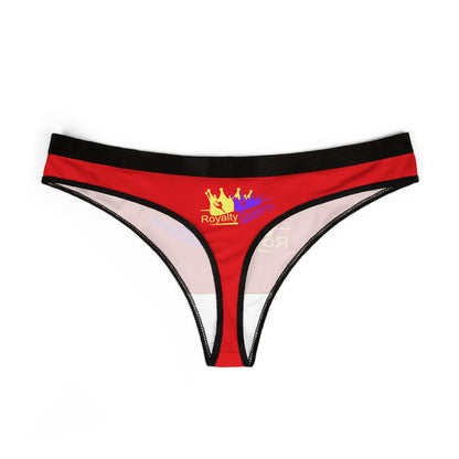 Stylish Women's Thongs with Royalty Design, Comfortable Underwear, Trendy Lingerie, Gifts for Her, Everyday Essentials