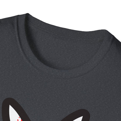 Slayboy Graphic Tee, Unisex Softstyle T-Shirt for Horror Fans, Cosplay Outfit, Halloween Costume, Casual Streetwear