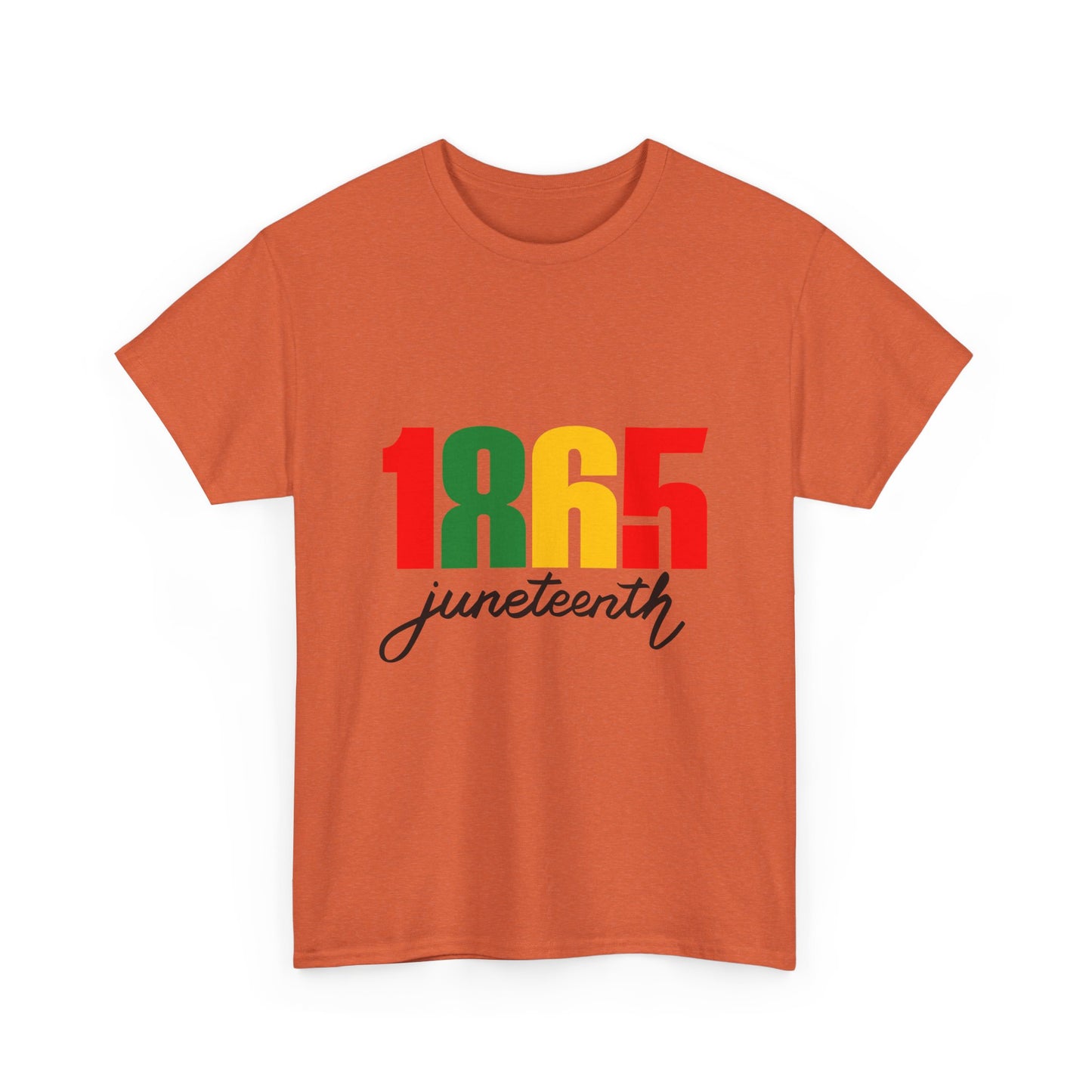 Juneteenth Celebration Tee, Unisex Cotton Shirt, 1865 Juneteenth T-Shirt, Freedom Celebration Apparel, Black History Month Gear