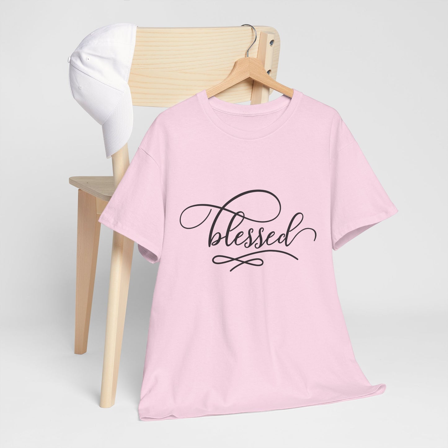 Blessed Unisex Heavy Cotton Tee - Comfortable and Meaningful Shirt for Everyday Wear