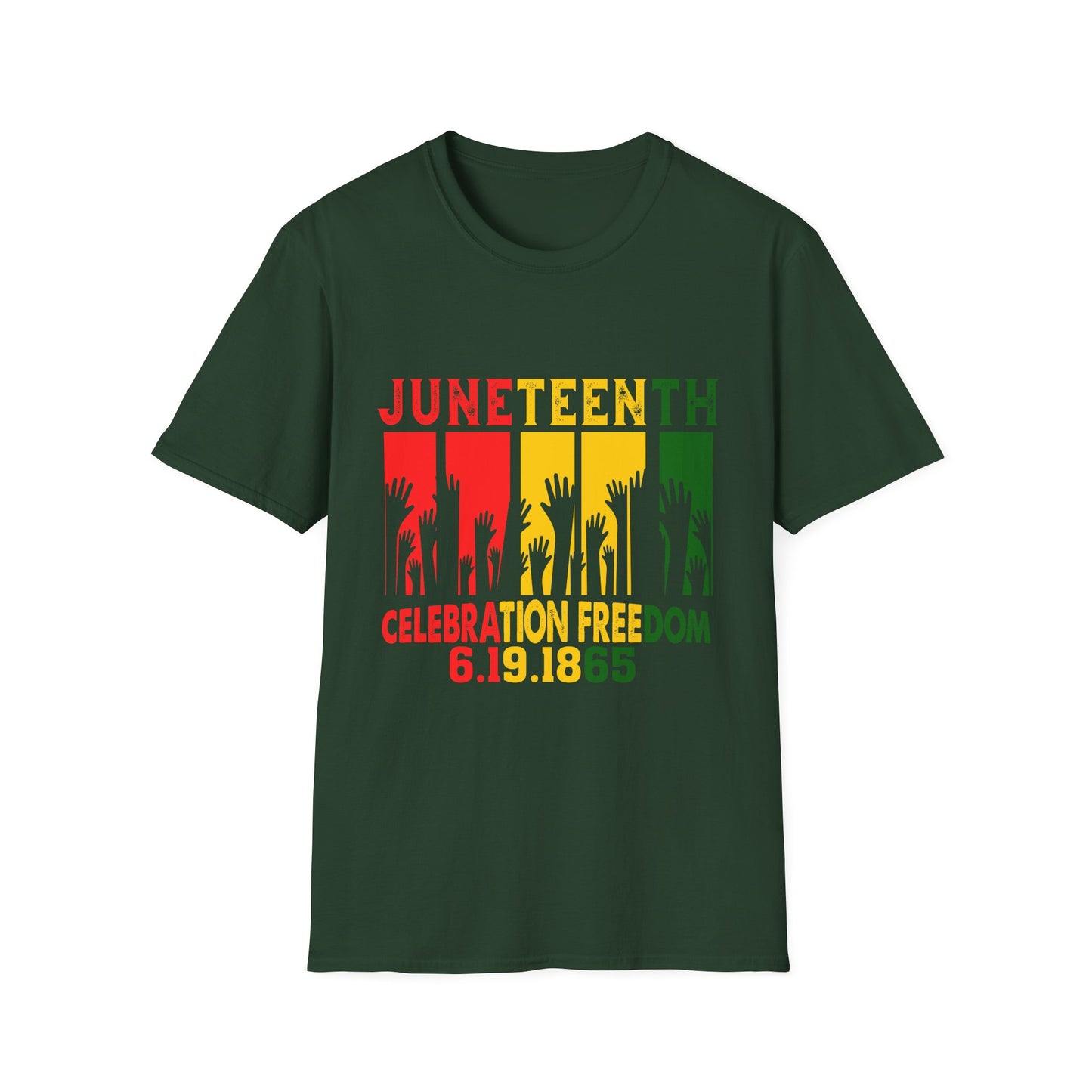 Juneteenth Celebration T-Shirt | Soft, Unisex, Freedom, Heritage, Cultural Pride, Gift, Commemorative Wear