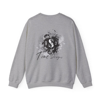 Crewneck Sweatshirt – 93 Time Designs Logo Pullover