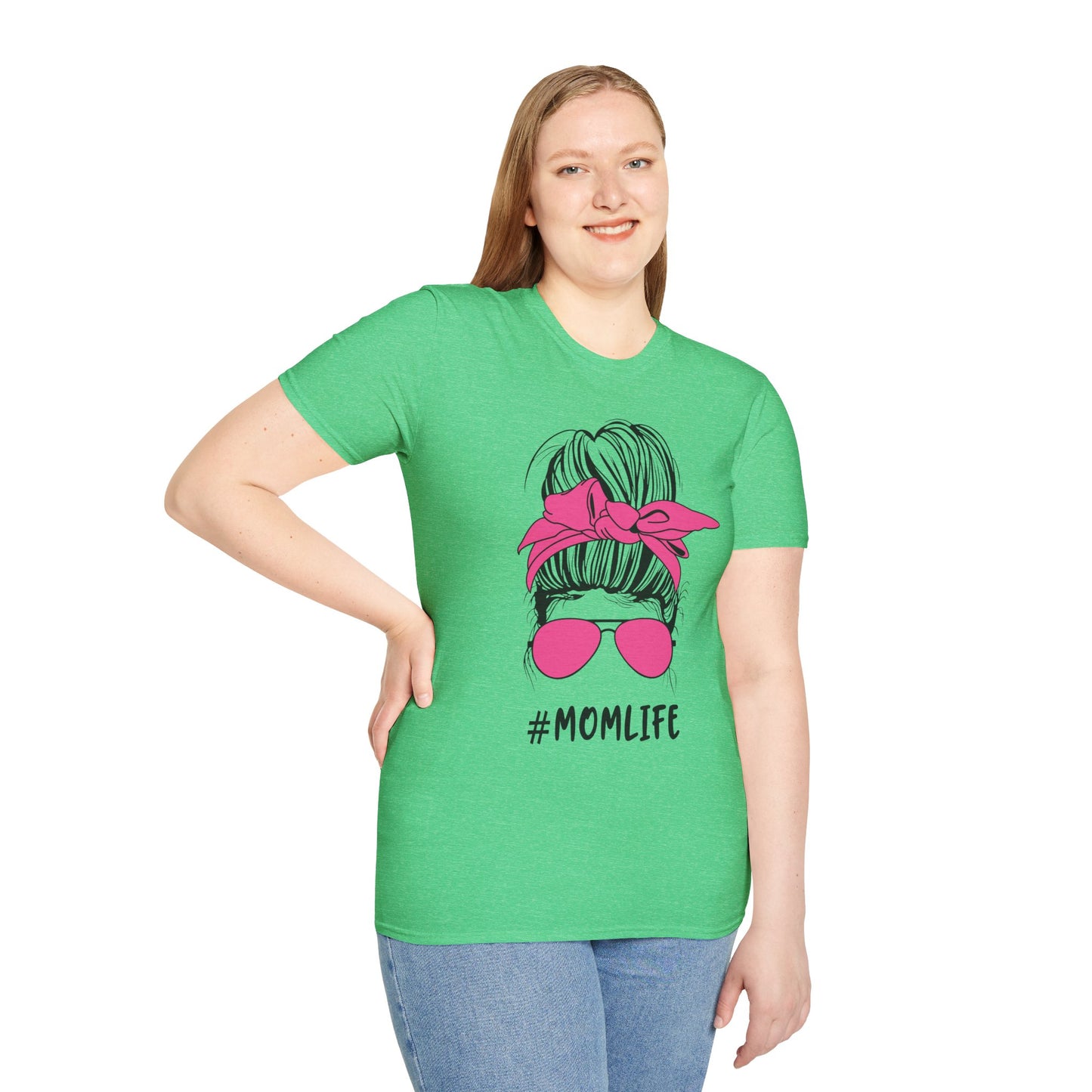 #MomLife Unisex Softstyle T-Shirt - Perfect Gift for Moms