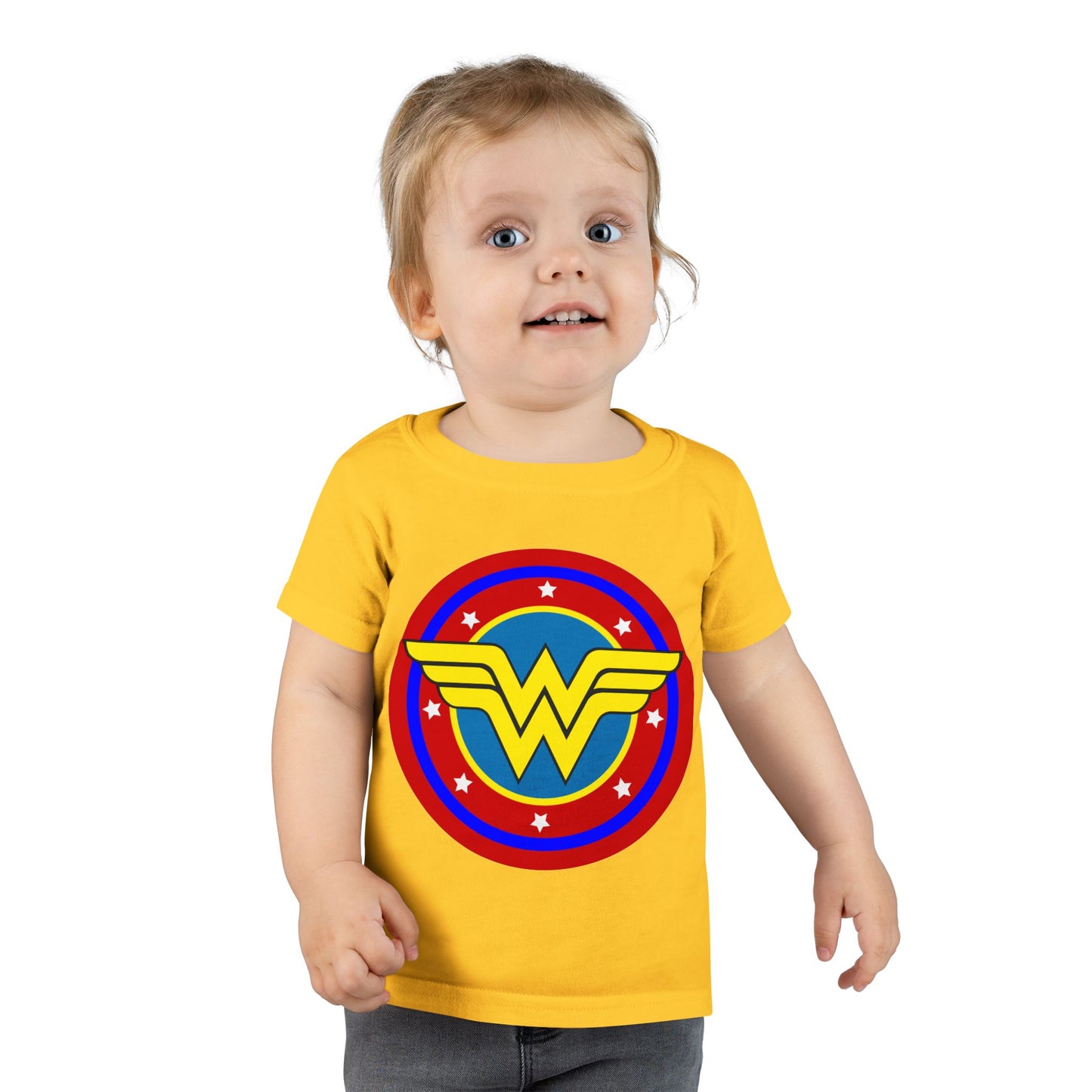Wonder Woman Toddler T-Shirt, Superhero Tee, Kids Birthday Gift, Toddler Outfit, Superhero Apparel