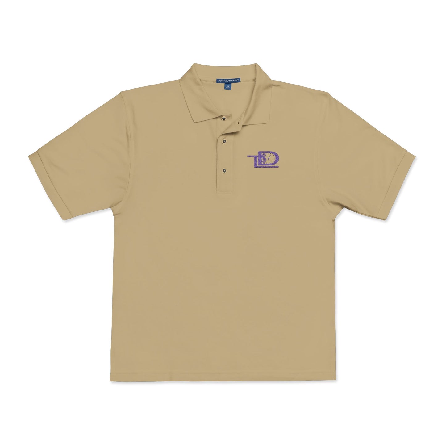 time Designs Custom Embroidered Unisex Polo Shirt - Stylish Comfort for Every Occasion