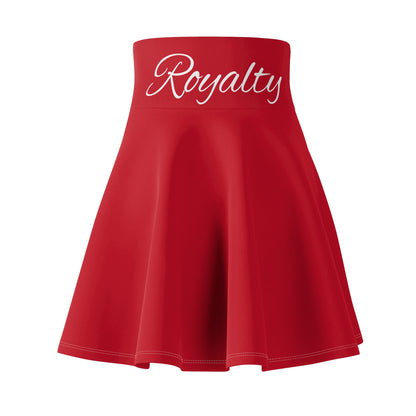 Royalty Women&#039;s Skater Skirt - Fun Red Style for Confident Queens