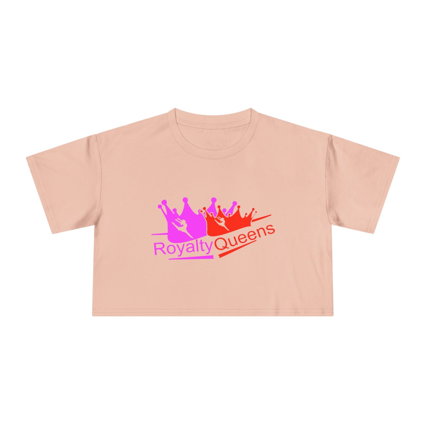 Royalty Queens Women's Crop Tee for Confident Style, Perfect for Festivals, Parties, Birthdays, Gifts & Casual Wear
