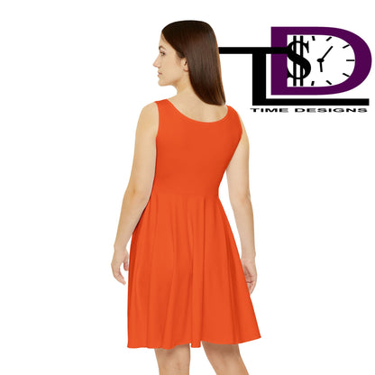 Royalty Queens Skater Dress, Fun Summer Dress, Casual Dress for Parties, Trendy Fashion for Women, Birthday Gift, Dance Outfit