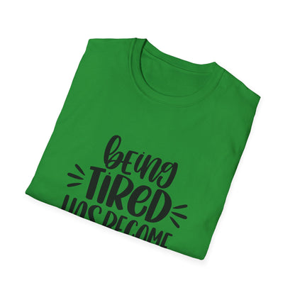 Funny Tired Personality T-Shirt for Comfort Lovers