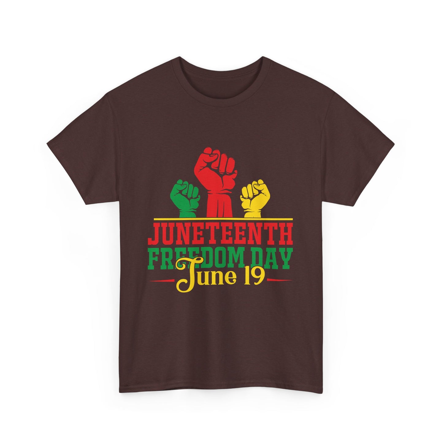 Juneteenth Freedom Day Tee | Unisex Cotton T-Shirt for Celebrating Emancipation, Black History Month, Racial Justice, Equality
