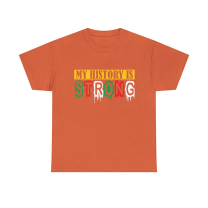 Empowerment Unisex Heavy Cotton Tee | My History Is Strong, Inspirational Shirt, Affirmation Tee, Black History Month Tee, Gift for [...]