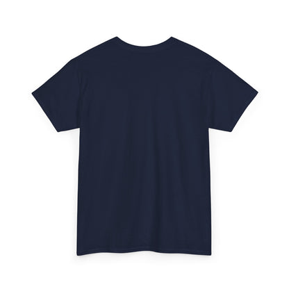 Unisex Heavy Cotton Tee - Eco-Friendly Bold Design with Bottle & Hand Graphic