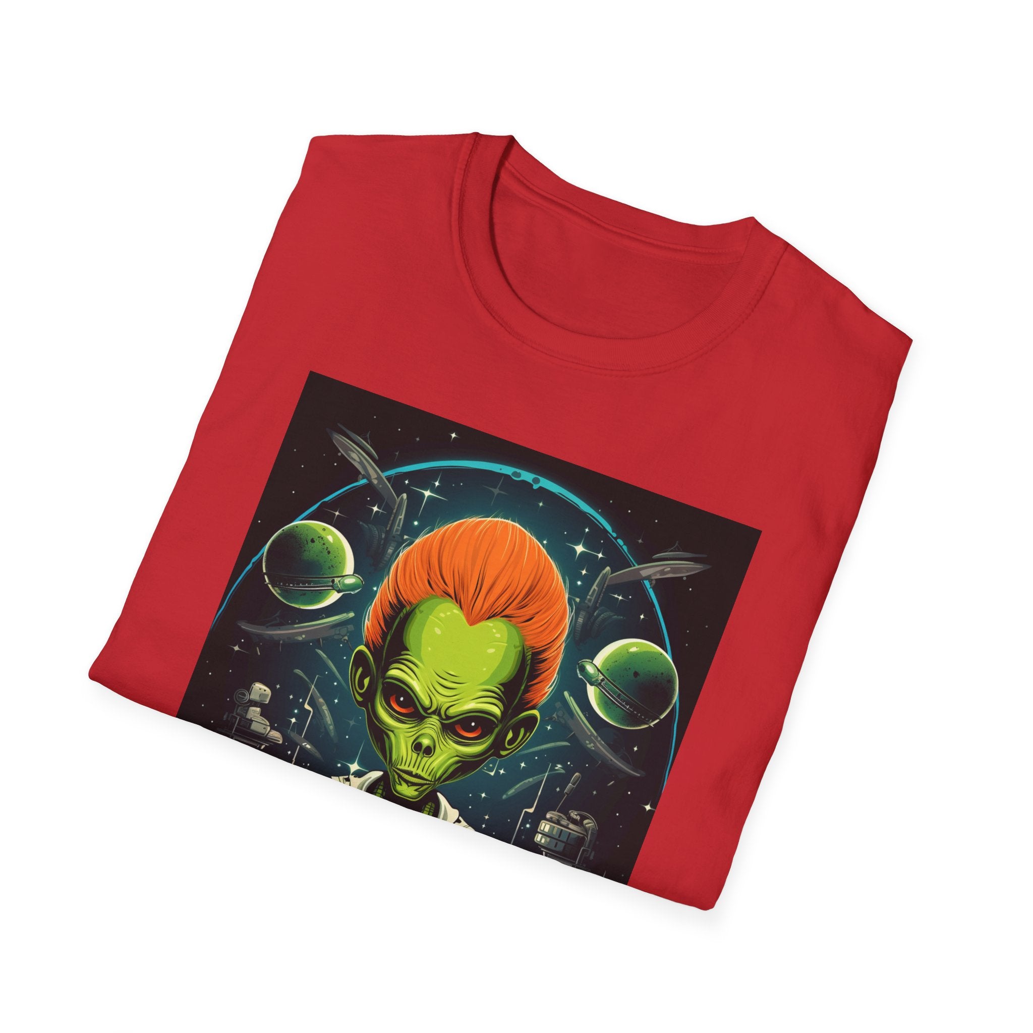 Alien Galaxy Unisex T-Shirt - Cosmic Art Design