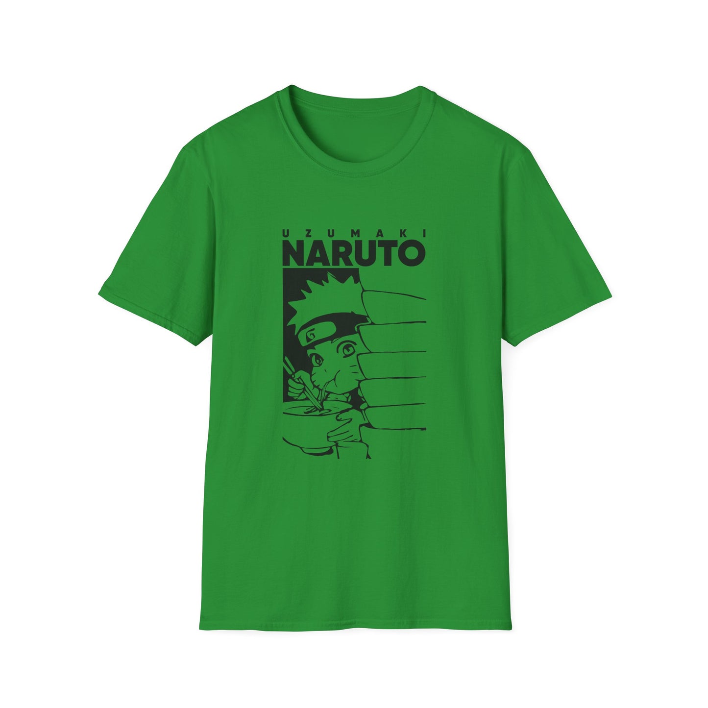 Naruto Unisex Softstyle T-Shirt - Fun Anime Graphic Tee for Fans