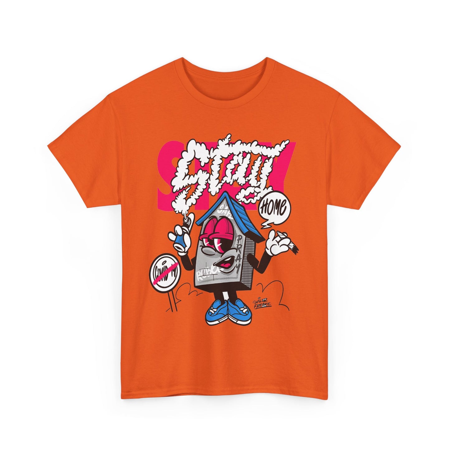 Street Art Unisex Heavy Cotton Tee - SNOT HOME Graphic Design