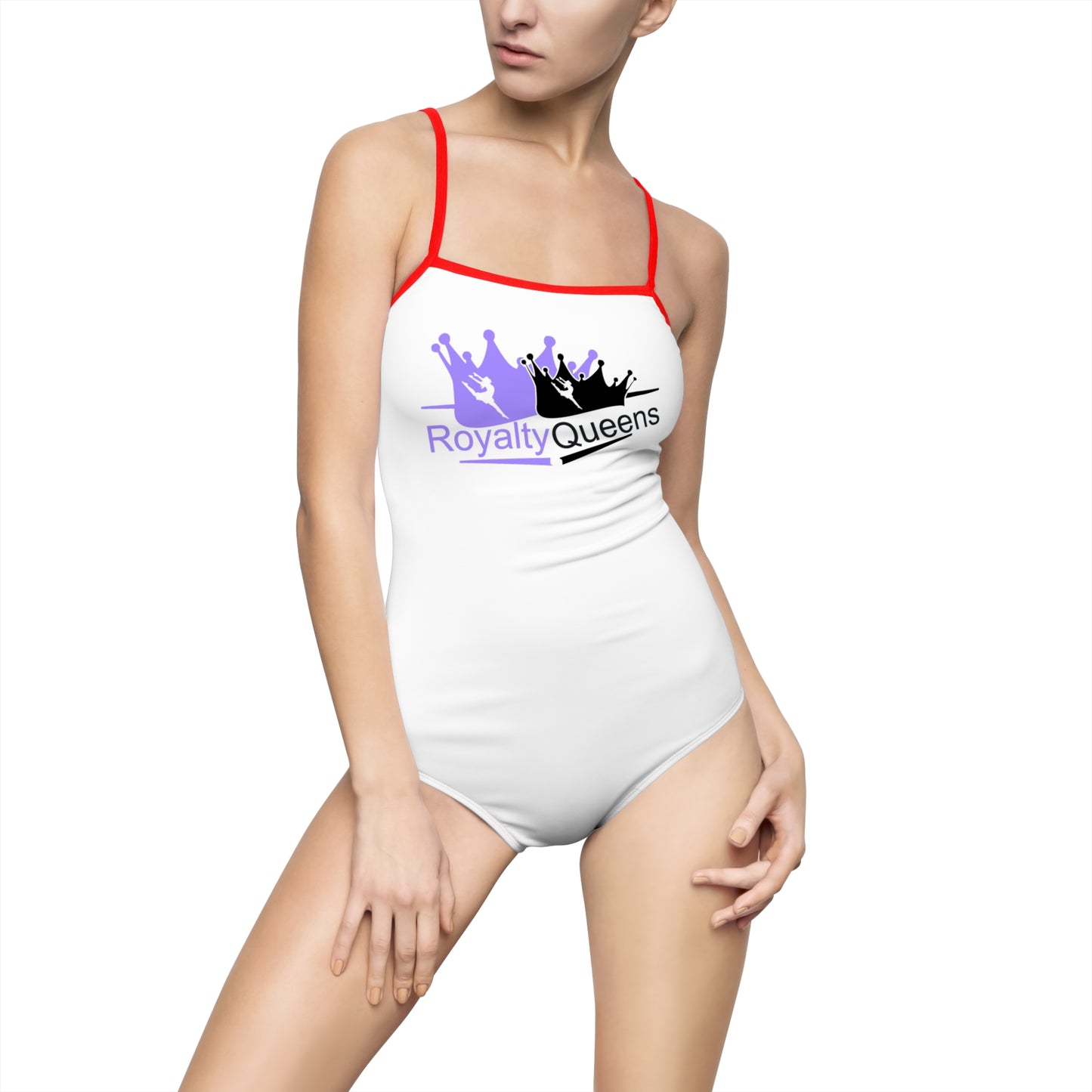 Royalty Queens Women's One-Piece Swimsuit - Stylish Swimwear for Beach Days, Pool Parties, Summer Vacations, Family Gatherings, and [...]
