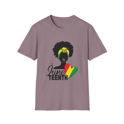 Juneteenth Celebration T-Shirt, Unisex Softstyle Tee, African American Pride Shirt, Freedom Day Apparel, Black History Month Gift