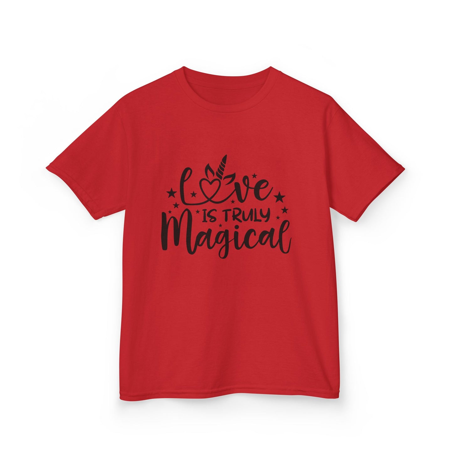 Kids Magical Love Tee - Cute & Comfy Heavy Cotton T-Shirt for Children