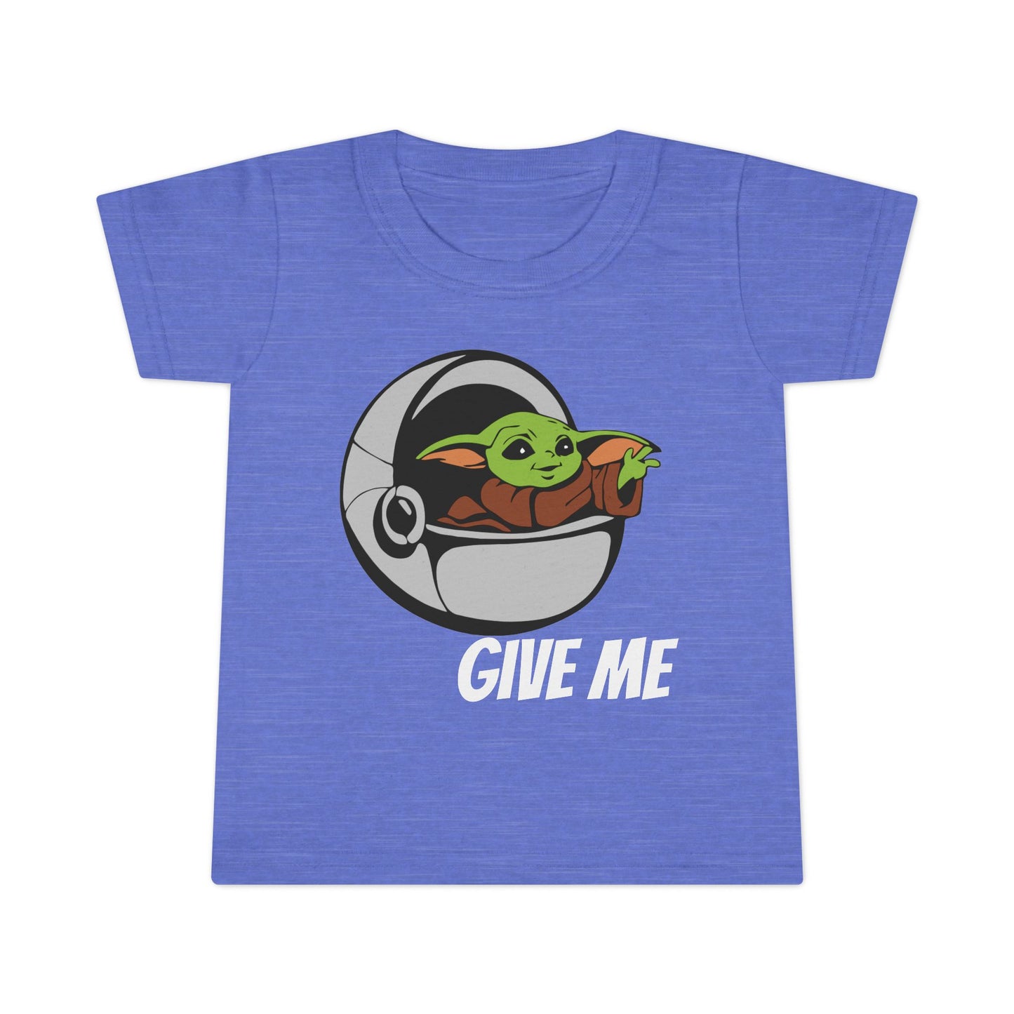 Cute Baby Yoda Toddler T-Shirt - 'Give Me' Design