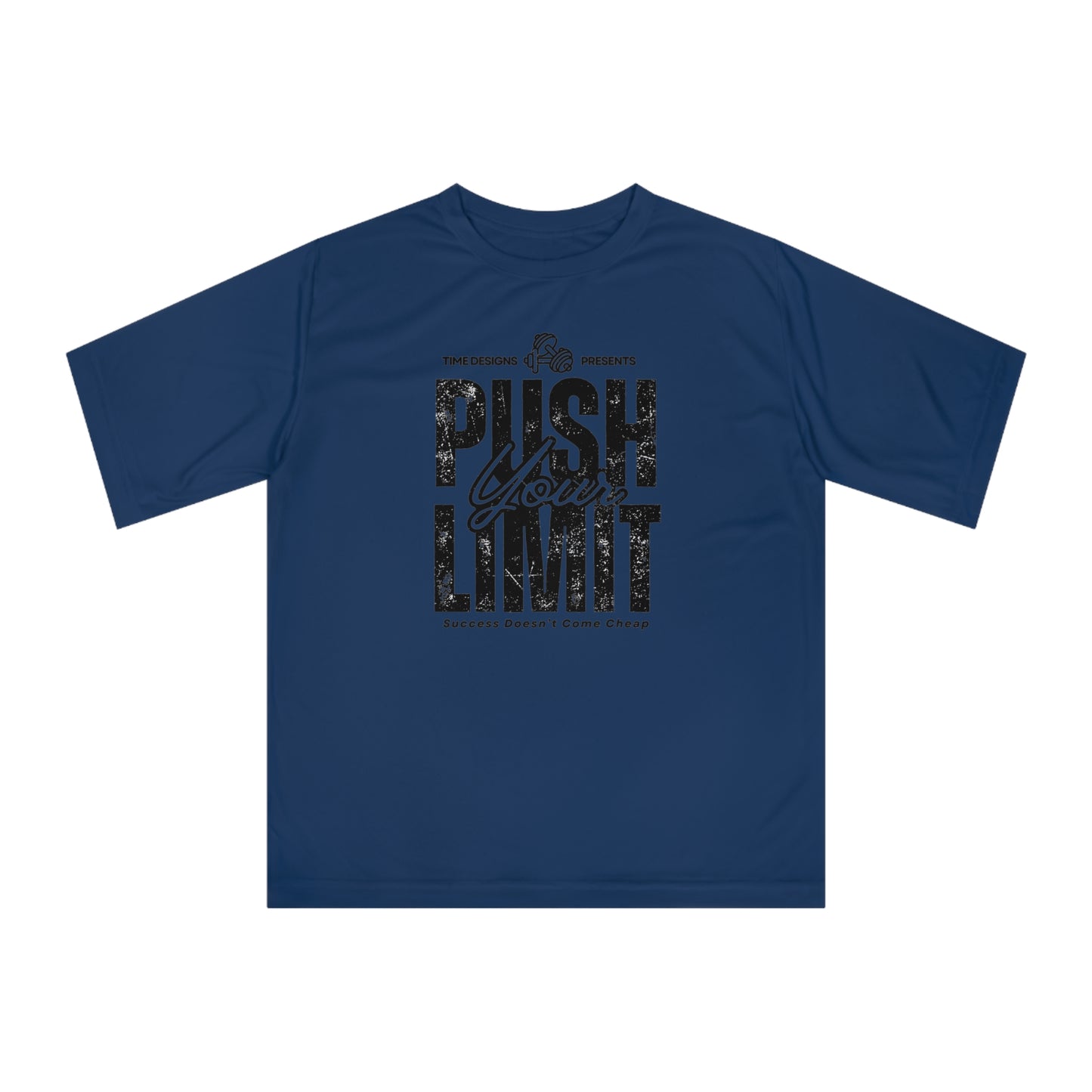 Performance Activewear T-shirt with Motivational Design, Ideal for Fitness Enthusiasts, Great for Gym, Workout, Running, Gift