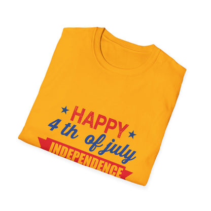 Festive Independence Day T-Shirt, 4th of July Tee, Unisex Holiday Shirt, Summer Celebration Top, Patriotic Apparel, Casual Wear