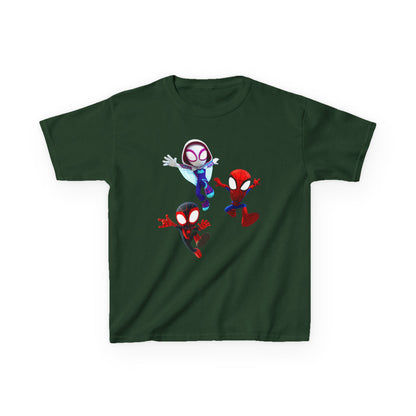 Kids Spider-Man Adventure Tee - Fun and Cozy Cotton T-Shirt for Young Superhero Fans