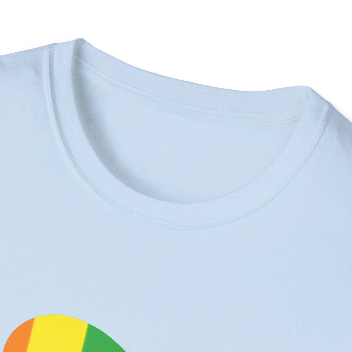 Pride Ally T-Shirt, Unisex Tee for LGBTQ+ Support, Softstyle Shirt for Everyday Wear, Gift for Allies