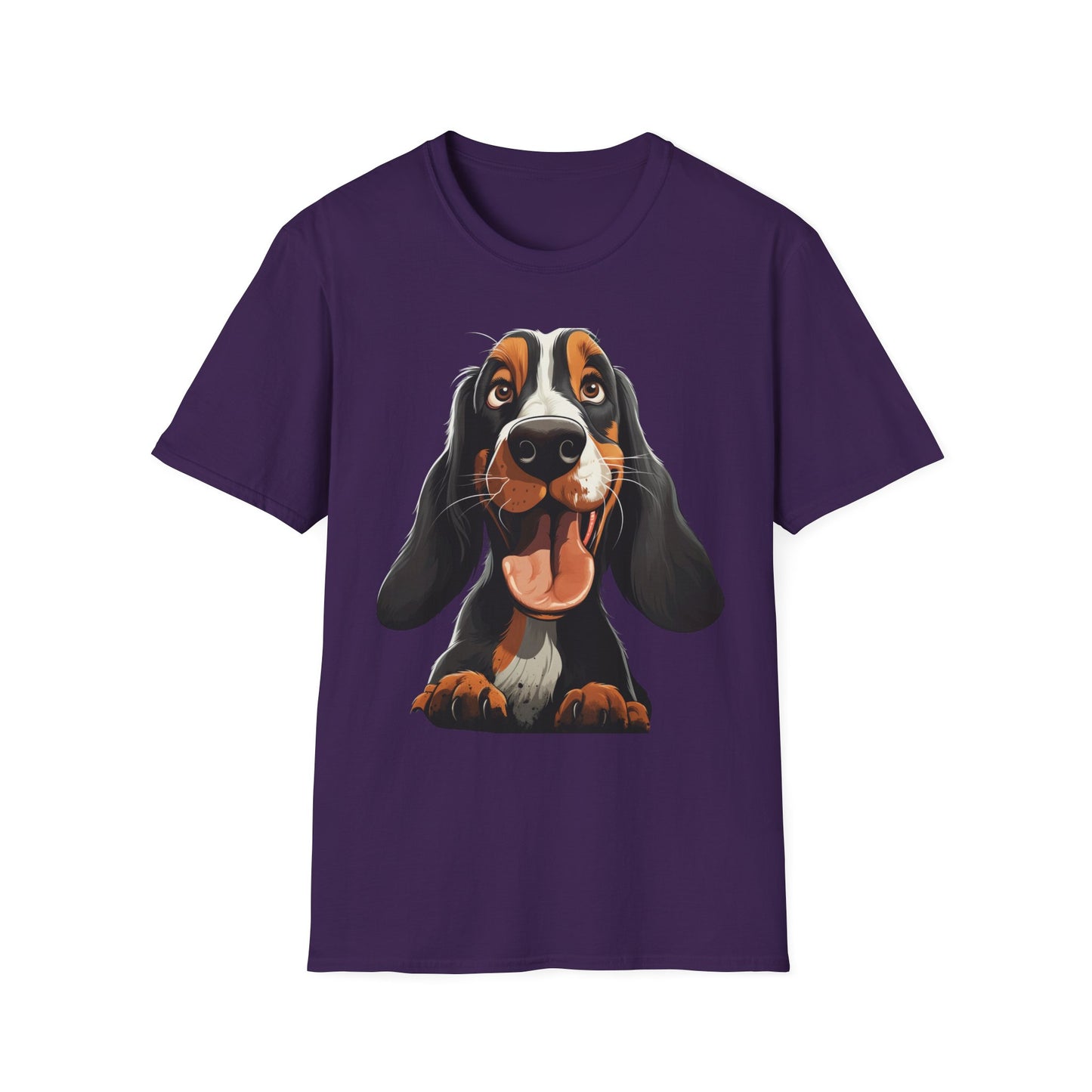 Cute Dog Graphic Unisex Softstyle T-Shirt - Perfect for Pet Lovers