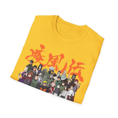 Anime-Inspired Unisex Softstyle T-Shirt - Perfect for Fans of Adventure and Friendship