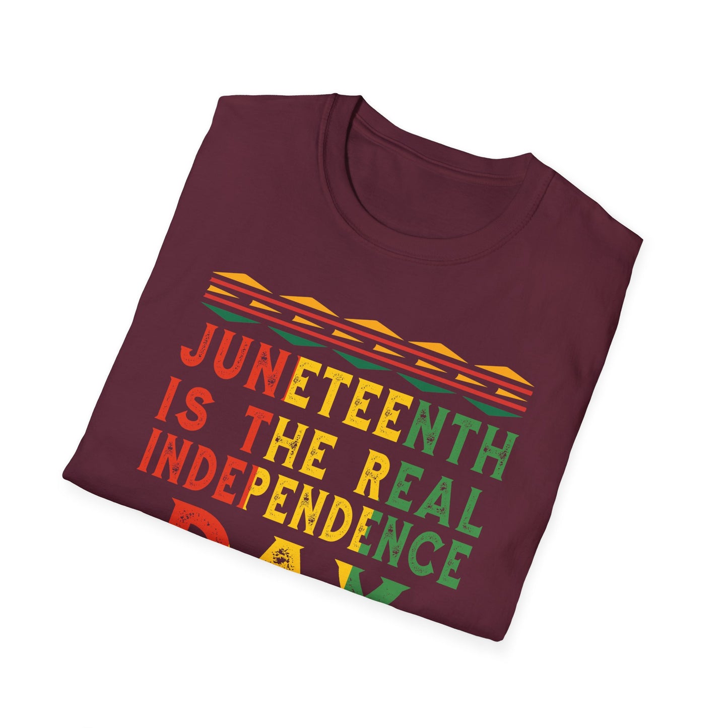 Juneteenth Independence Day T-Shirt, Softstyle Tee, Celebration Apparel, Black History Month, Gift for Activists, Unique Statement Shirt
